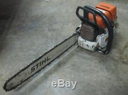 Stihl Ms440 Magnum Gas Powered Chainsaw 20 Cut Bar