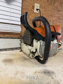 Stihl Ms460 Magnum Chainsaw 32 Inch Bar and Chain Good Condition and Runs Great
