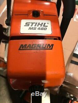 Stihl Ms460 Magnum Chainsaw Runs Great