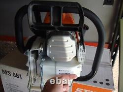 Stihl Ms881 Professional Chainsaw Powerhead West Coast Version