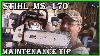 Stihl Ms 170 Chainsaw Maintenance Tip