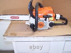 Stihl Ms 170 Chainsaw With New 14 Bar And Chain