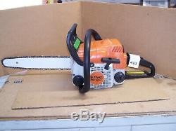Stihl Ms 180 C Chainsaw With Used 14 Inch Bar And Used Chain