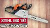 Stihl Ms 181 Gas Chain Saw Product Overview Ace Hardware