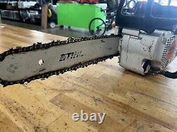 Stihl Ms 201 Tc 14climbing Top Handle Chainsaw Excellent Condition Runs Great