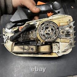 Stihl Ms 201 Tc M-tronic Chainsaw Power Head Used For Parts Or Repair