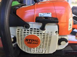 Stihl Ms 290 Chain Saw Farm Boss 18 Bar Runs Great