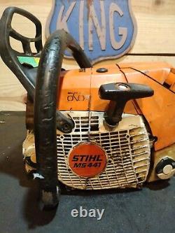 Stihl Ms 441 Chainsaw Project Saw Fast Free Shipping