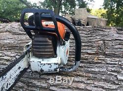 Stihl Ms 460 Magnum OEM Chainsaw With 25 Bar & Chain (One Owner) 461 462 048