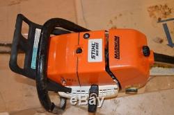Stihl Ms 880 Chainsaw, Trade-in, Runs, No Warranty, Power Head Only