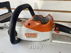 Stihl Msa 120c Electric Chainsaw With Charger & Battery Used