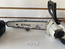 Stihl Msa 120c Electric Chainsaw With Charger & Battery Used