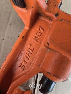 Stihl NG7 Bench Mount Saw Chain Breaker & Spinner Combo Parts Only