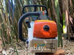 Stihl NON-MTronic / Adjustable MS201T 201T Chainsaw RUNS GREAT FREE SHIPPING