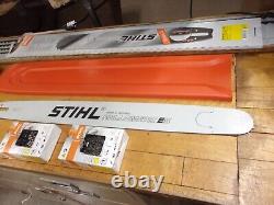 Stihl OEM 28 Pro Bar 2 Chain & Cover 3/8.050 91DL 3003-000-8838 33RS #GL-VO2E