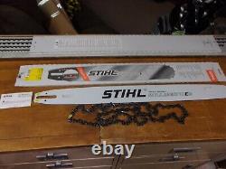 Stihl OEM 28 Pro Bar 2 Chain & Cover 3/8.050 91DL 3003-000-8838 33RS #GL-VO2E