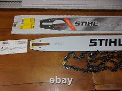 Stihl OEM 28 Pro Bar 2 Chain & Cover 3/8.050 91DL 3003-000-8838 33RS #GL-VO2E