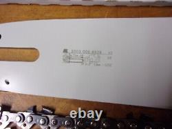 Stihl OEM 28 Pro Bar 2 Chain & Cover 3/8.050 91DL 3003-000-8838 33RS #GL-VO2E