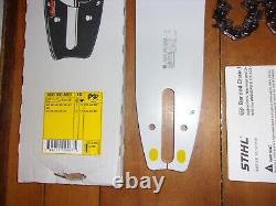 Stihl OEM 36 Pro ES Bar & 33RS Chain 3/8.050 114DL 3003-000-8853 #GM-SN1M