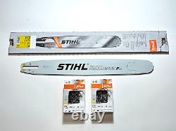 Stihl OEM New 3003 000 8822 20 Bar, 2-Pack 33RS-72 Yellow Chainsaw Chains MS441