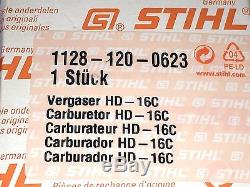 Stihl OEM New Chainsaw MS440 044 MS460 046 carburetor Walbro HD-16 1128 120 0623