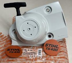 Stihl Oem Rewind Starter 4238 190 0302 Ts410 Ts420 Ts410a Ts420a With Cover -a