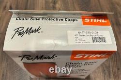 Stihl Orange Dynamic Apron Chap 40 Length 30 42 Waist CHAIN SAW PROTECTIVE