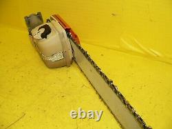 Stihl Pole Saw Gear Head Assembly with 14 Bar and Scabbard Round Drive Tube