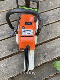 Stihl Professional 026 Chainsaw Very Nice With20 Bar (WORKING) Tested 7/19/24