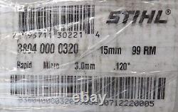 Stihl Rapid Micro Chipper Chain 3804 (15/3), 15 mm pitch, 99 rm, 3.0 mm. 120