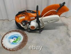 Stihl TS-420 Gas Powered Cutquik Concrete Cut-Off Saw 14 Blade
