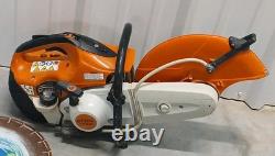 Stihl TS-420 Gas Powered Cutquik Concrete Cut-Off Saw 14 Blade