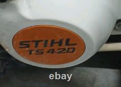 Stihl TS-420 Gas Powered Cutquik Concrete Cut-Off Saw 14 Blade