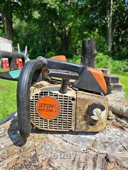 Stihl chainsaw ms 200t in good shape, no bar or chain included