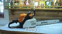 Stihl ms170 chainsaw complete saw running condition #8993