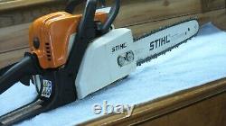 Stihl ms170 chainsaw complete saw running condition #8993