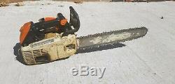 Stihl ms200t chainsaw top handle arborist saw