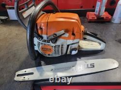 Stihl ms241c chainsaw Rare Low Hrs In Excellent Condition MS 241 C 16 Bar