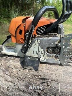 Stihl ms660 chainsaw With Running Video