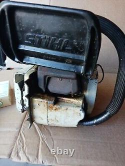 Used Clean Stihl 028wb Chainsaw With An 18 Bar And Chain For Parts Or Repair