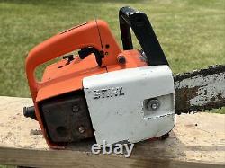 Used STIHL 015 Chainsaw with Bar Chain Saw / Parts Repair (kk)