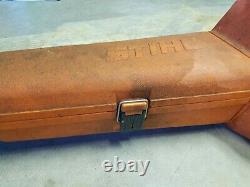 Used STIHL Chainsaw Heavy Duty Carrying Case Chain Saw Storage Case