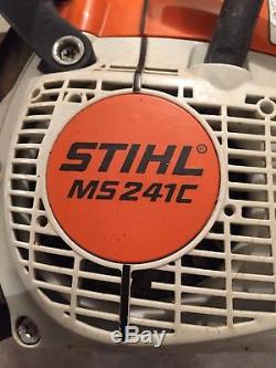 Used STIHL MS241C Chainsaw, 16 BAR & Unused Chain Starts & Runs Great