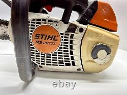Used STIHL MS 201 TC Chainsaw runs MS201 TC Chain Saw STIHL