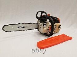 Used Stihl MS200T Chainsaw Good Running Condition with new 14 Stihl Bar & Chain