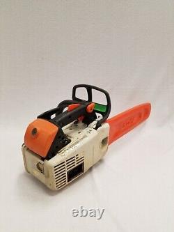 Used Stihl MS200T Chainsaw Good Running Condition with new 14 Stihl Bar & Chain