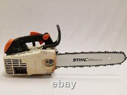 Used Stihl MS200T Chainsaw Good Running Condition with new 14 Stihl Bar & Chain