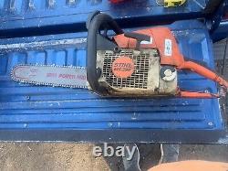 Used Stihl Ms 390 Starts And Runs Good, But Needs The Handle Replaced