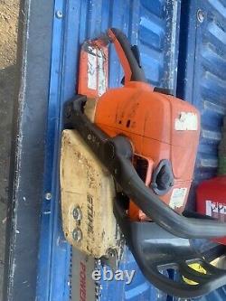 Used Stihl Ms 390 Starts And Runs Good, But Needs The Handle Replaced