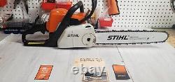 VERY NICE Stihl MS180-CBE-Z Saw w 16 Bar and Chain ONE YEAR WARRANTY FREE SHIP